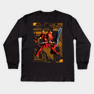 The Elite Scarlet Kids Long Sleeve T-Shirt